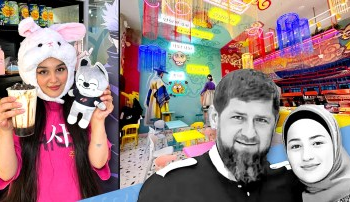 Chechen warlord’s Kadyrov's daughter opens K-pop cafe amid political controversy