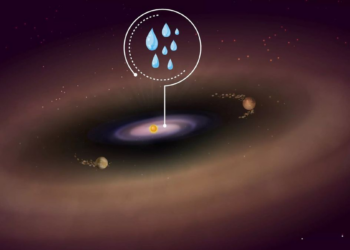 James Webb telescope discovers frozen water in distant protoplanetary disk located outside our Solar System