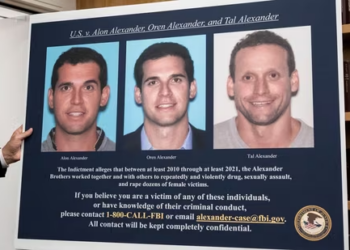 Drugged, restrained, and unable to escape’: Miami real estate moguls Alexander brothers face sex trafficking charges