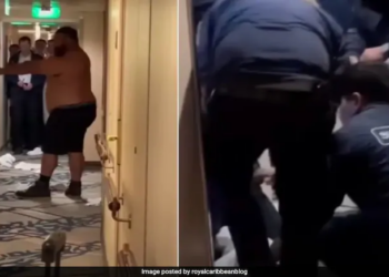 Royal Caribbean Cruise passenger who assaulted crew dies after being detained onboard