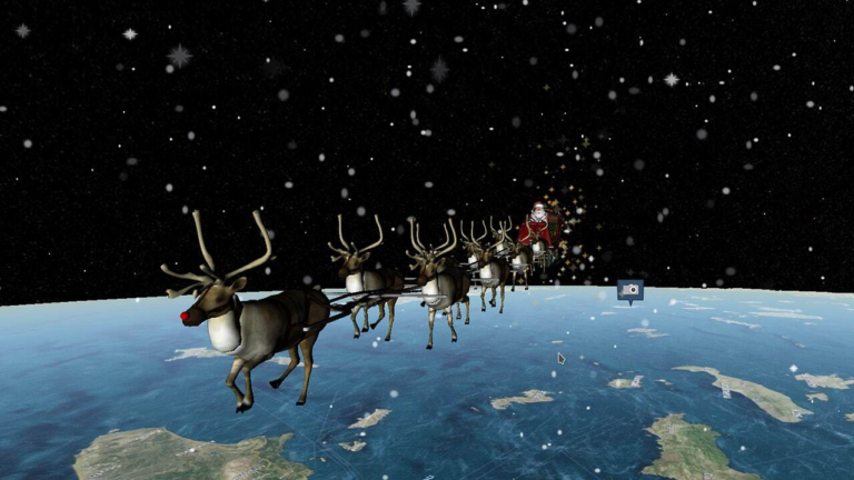 Santa Navigation Satellite images, GPS, fighter jets: How does NORAD track Santa ...