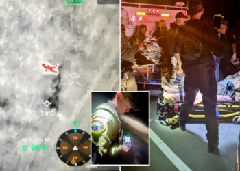 California: Infrared drone used to rescue missing 78-year-old man on Christmas Eve