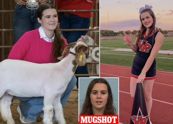 Texas cheerleader charged with animal cruelty after poisoning classmate’s goat to death