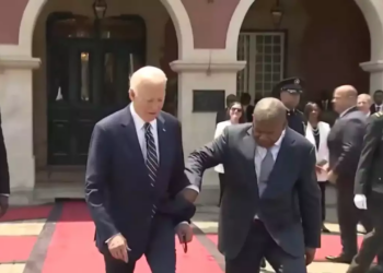 Watch: Joe Biden 'treated like a toddler' sparks controversy during Angola visit