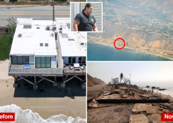 Powerball winner Edwin Castro’s $3.8m Malibu home reduced to ashes in Palisades fire