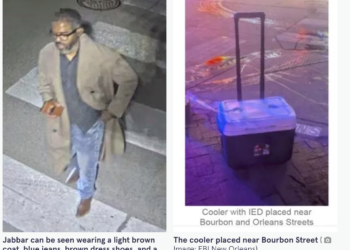 FBI releases chilling final moments of New Orleans attacker Shamsud-Din Jabbar with bomb