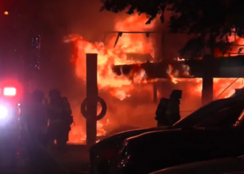 Yacht rented by hip-hop producer Metro Boomin bursts into flames outside Miami strip club