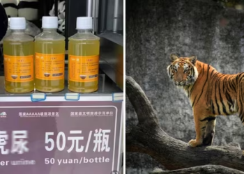 Chinese zoo sparks outrage for selling tiger urine as medicine