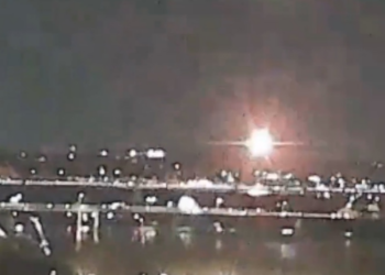 Commercial jet collides with police helicopter near Reagan Airport