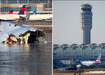 Air traffic controller left shift early before Washington mid-air collision, report finds