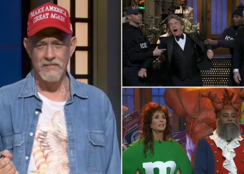 Tom Hanks faces backlash for ‘disgusting’ portrayal of Trump supporter at ‘SNL’ 50th anniversary special