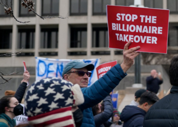 What is 50501 movement? Group behind nationwide protests against Trump on Presidents’ Day