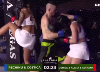 Watch: OnlyFans models vs. male fighters: Brutal MMA bout in Romania sparks outrage