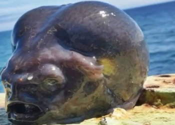 Russian fisherman captures ‘alien-like’ deep sea creature