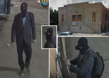 Suit-clad thief steals $15K from NYC synagogue donation boxes in early-morning heist