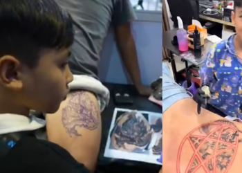 Meet Napat Mitmakorn: The 9-year-old Thai tattoo prodigy taking the world by storm