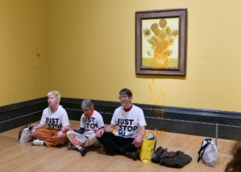 “No more soup on Van Gogh”: Environmental group says it will stop climate stunts