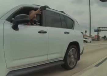 Watch: Driver brandishes apparent holstered gun at Tesla Cybertruck in Texas