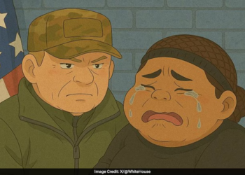 White House faces backlash for posting Ghibli-style image of detained, sobbing criminal