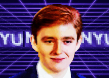 What games does Barron Trump play at NYU?