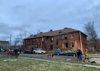 12 injured as explosion rips through Detroit apartment