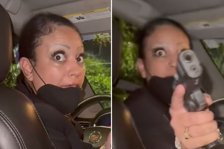 Video shows Uber driver pointing gun at passengers in Florida; investigation launched