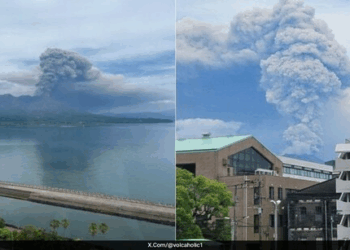 Watch: Japan’s Sakurajima volcano erupts, sending ash plume 3,000 metres into the sky