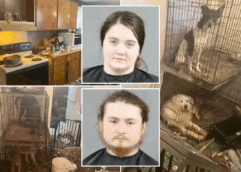 South Carolina couple arrested after infant found in home with decomposing goat, 47 neglected animals