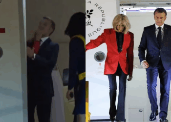 “Stay away, you loser”: Lip reader decodes what French President Emmanuel Macron’s wife said moments after shoving him in the face