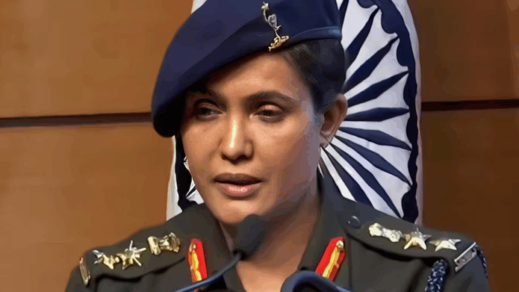 Colonel Sofiya Qureshi at the forefront of Operation Sindoor briefing: A powerful symbol of leadership and inclusion