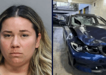 ‘Just a homeless person’: Florida BMW driver accused in hit-and-run offers shocking explanation after allegedly killing woman
