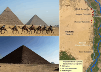 Were the Egyptian Pyramids Ports? New Study Links Them to Vanished Nile River Waterway