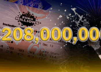 Europe’s Biggest Lottery Jackpot Ever: Irish Man Wins £208M EuroMillions Jackpot & Becomes Crazy Rich Overnight