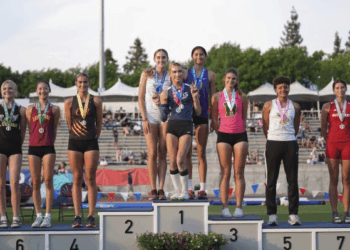 Trans athlete wins two girls’ events at California track and field finals