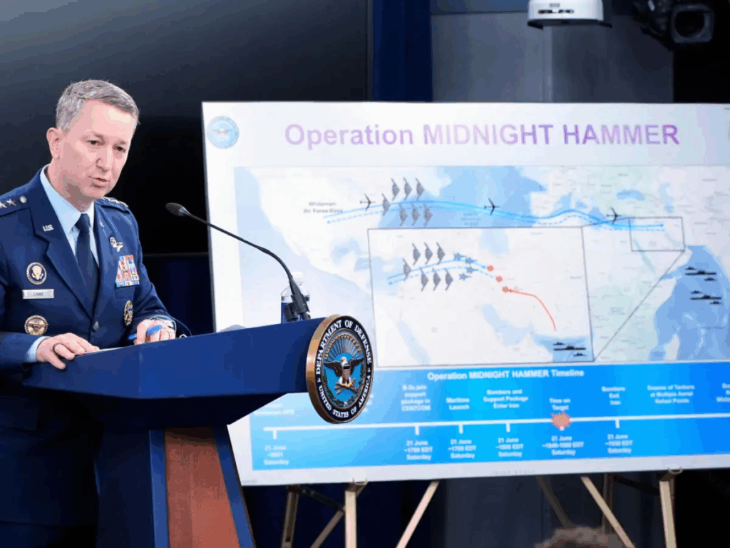"Operation Hammer": What Weapons Did the U.S. Use to Strike Iran’s Nuclear Sites?