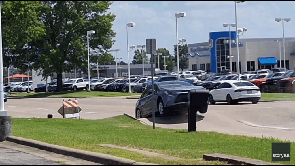 Watch: Extreme Heat Sends Car Flying After Road Buckles in Missouri