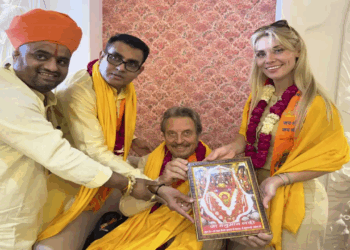 “Glad I came to see it”: Elon Musk’s father visits Ayodhya’s Ram Temple