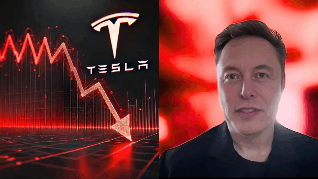 Tesla Stock Plummets as Musk Launches "America Party" and EV Tax Credits Vanish