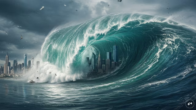 Scientists Warn of 100-Foot Tsunami That Could Alter US and Canada for Centuries
