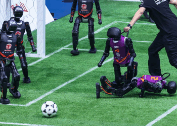 Watch Video: China Makes History With First Fully AI-Powered Robot Football Match