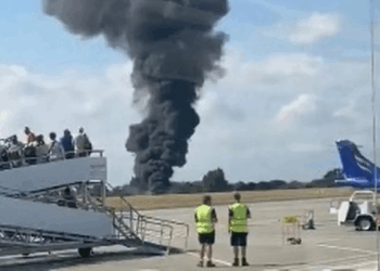 Small Plane Crash at London Southend Airport Triggers Fireball and Emergency Evacuation