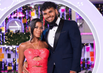 Amaya Espinal and Bryan Arenales Make History as First Latino Couple to Win Love Island USA