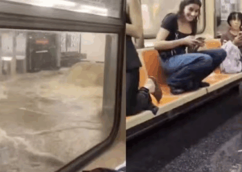 Watch Videos: New York Subway Flooded as Torrential Rain Triggers Flash Floods Across Northeast