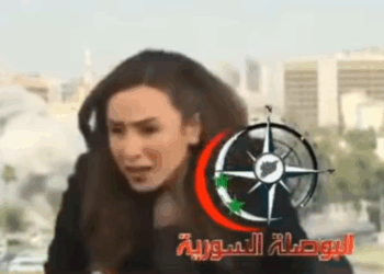 Watch: Anchor Flees Mid-Broadcast as Israel Bombs Syria’s State TV