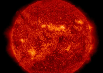 Massive Solar Eruption Leaves Gigantic Scar on the Sun