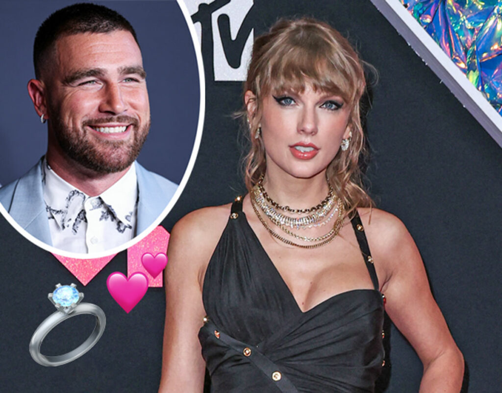 Travis Kelce Sparks Engagement Rumors With Taylor Swift Lock Screen Photo
