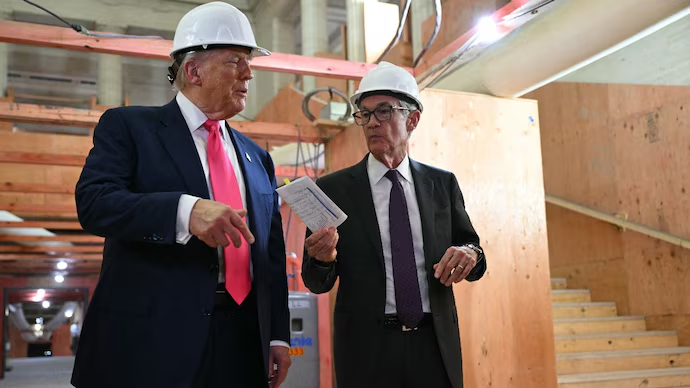 Watch: Trump spars with Fed Chair Powell on live TV over renovation costs