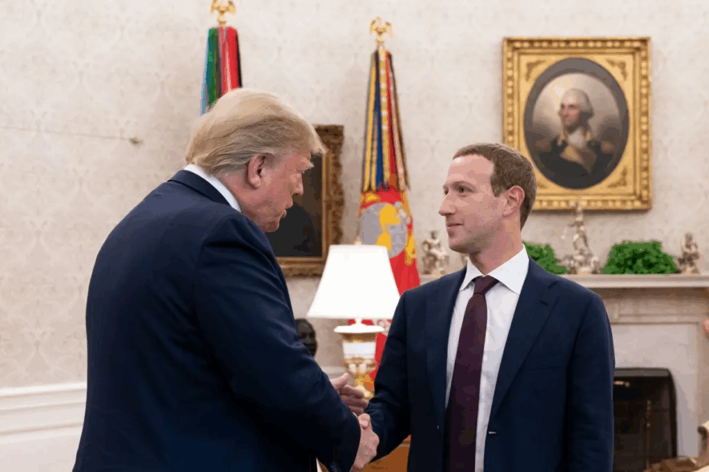 Was Mark Zuckerberg Asked to Leave a Classified Oval Office Meeting? The Conflicting Reports Explained