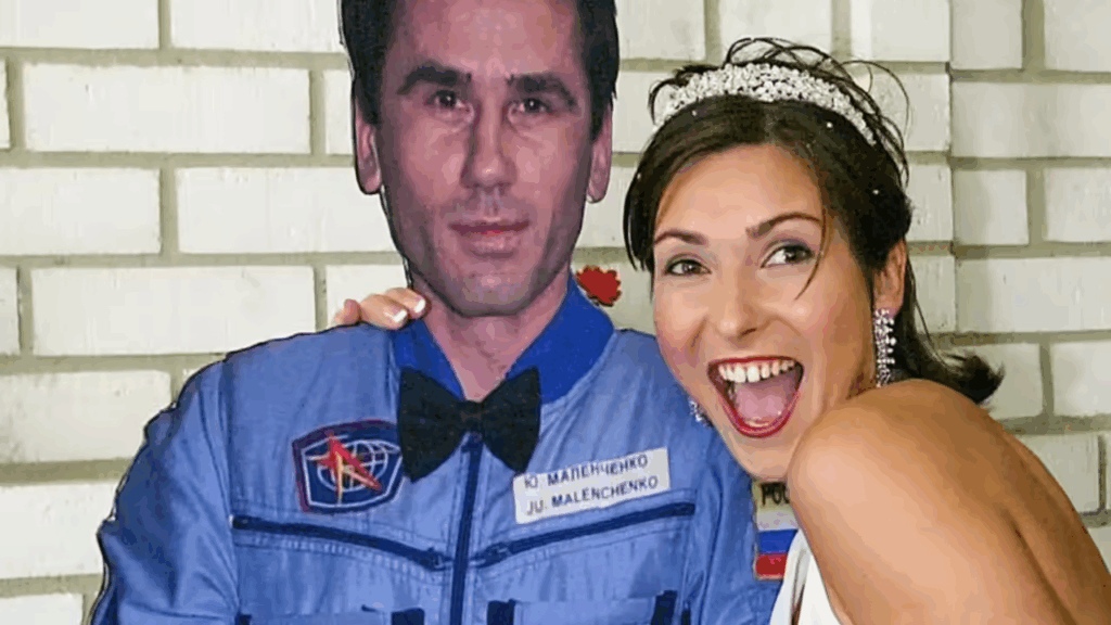 First space wedding: Russian cosmonaut marries American fiancée from ISS