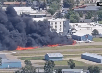 Watch: Plane Crash at Kalispell City Airport in Montana Sparks Massive Fireball, FAA Launches Probe